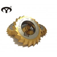 HSS M2 Double Angle Milling Cutter with 45 Degree