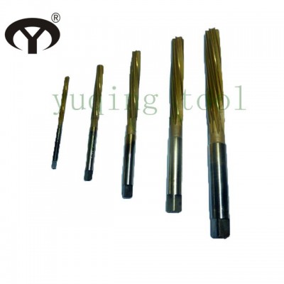 HSS M2 Spiral Straight Flute Hand Reamer with TIN coating